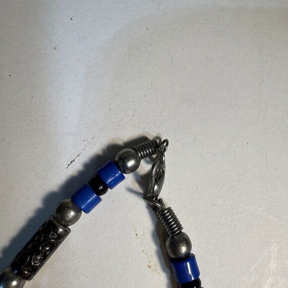 Shark Tooth Pendant Beaded Necklaces Bundle Of Three (3) 1@18” 2@16” Used Fair - Picture 11 of 12